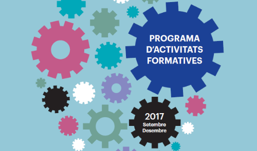 Nou Programa d'activitats formatives del COPC: de setembre a desembre de 2017